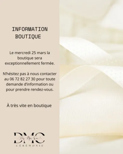Information boutique , Ajaccio, DIS-MOI OUI ! CEREMONIES